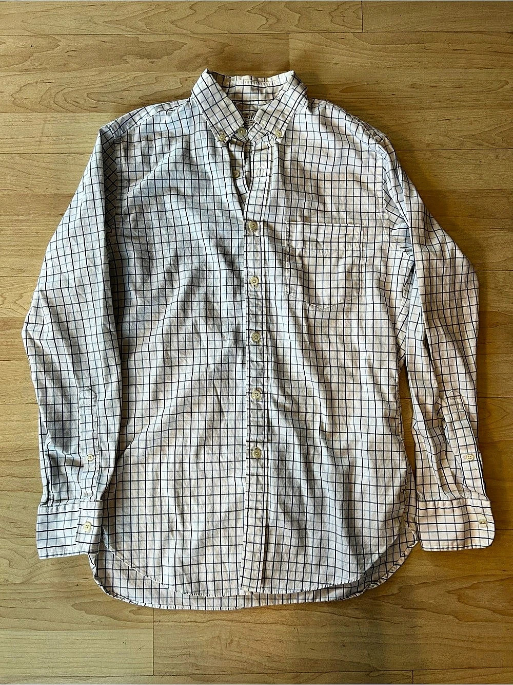 J.Crew Checkered Button Down Shirt Size Medium